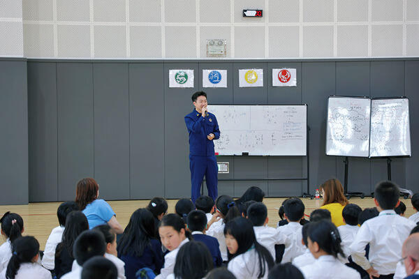 “消防安全”主题集会,南通惠立学校